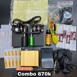 các combo máy coil tập xăm ( tặng kèm tuýp ủ)