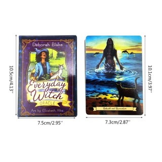 Bộ Bài Bói Tarot Everyday Witch Oracle Cao Cấp (oracle, đừng lấy nhầm tarot)