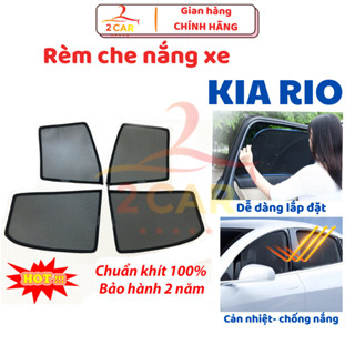Rèm Che Nắng Xe Kia Rio đời 2011- 2020 có đủ bản sedan, hatback có nam châm hít cao cấp, giá 1 bộ