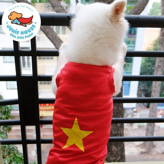 Áo thun có tay dành cho chó lớn