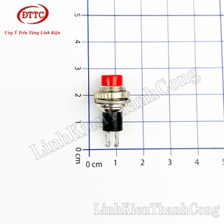 Nút Nhấn Nhả DS-314 10mm Đỏ