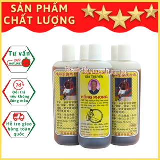 10 Chai Dầu Xoa Bóp Gia Truyền Hồng Phong 100ml - Giảm đau