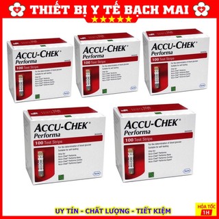Que Thử Đường Accu-Chek Performa (Hộp 100 Que)