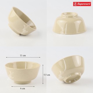 Chén Cơm Màu STONE Melamine Srithai Superware Thái Lan Cao Cấp