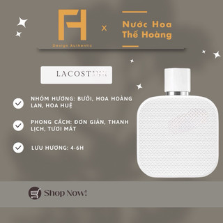 Nước Hoa Nam Cá Sấu Trắng EDT chiết 10ml, 20ml - Nước Hoa Thế Hoàng