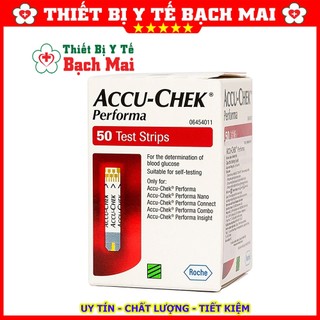 Que Đường Huyết Accu - Chek Performa [Hộp 50que]