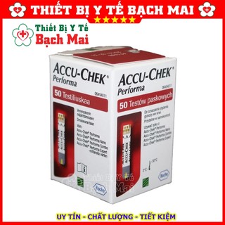 Que Đường Huyết Accu - Chek Performa [Hộp 50que]