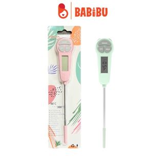 Nhiệt kế điện tử Misuta đa năng, nhiệt kế đo sữa, nước, thức ăn hình gấu