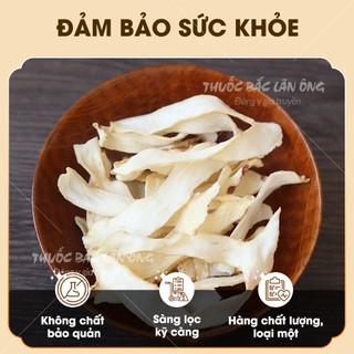 Bạch thược thái phiến 100g, lát khô, trắng, thơm - Lãn Ông