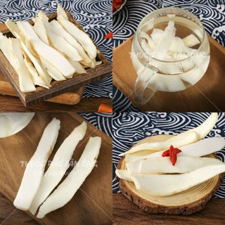 Bạch thược thái phiến 100g, lát khô, trắng, thơm - Lãn Ông