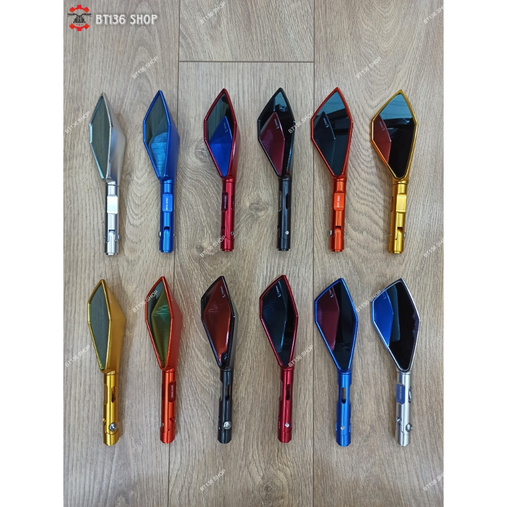 Kính chiếu hậu 5 cạnh Rizoma bên trái