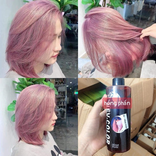 Thuốc nhuộm phủ bóng hồng phấn 5D Hàn Quốc