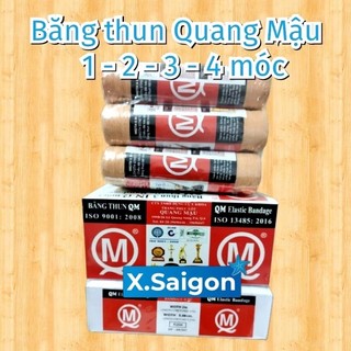 Băng thun y tế các size Quang Mậu (1móc, 2 móc, 3 móc, 4 móc)