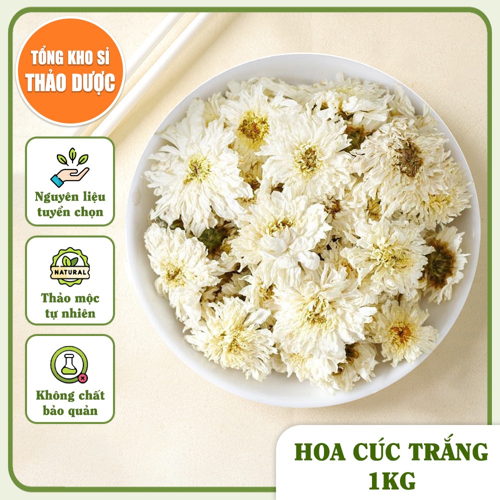 Hoa Cúc Trắng 1kg (Cúc Thơm, Đẹp)