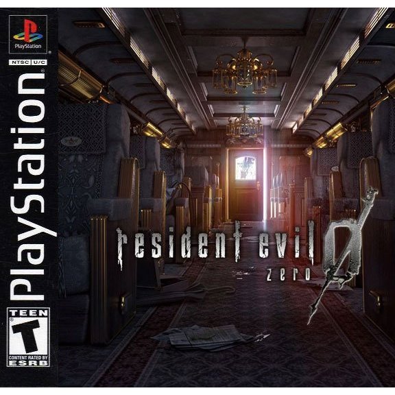 Đĩa game Ps1 mod Resident Evil 0 Demake hack - ps1 copy disc