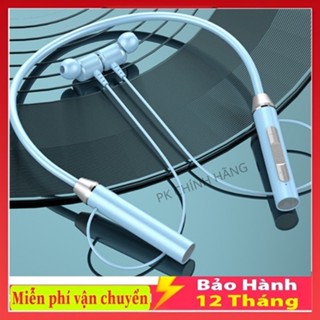 Tai Nghe Blutooth Đeo Cổ LP 63Thể Thao Pin Trâu Nghe Nhạc cực Hay, Đàm Thoại Bảo Hành 1 Năm