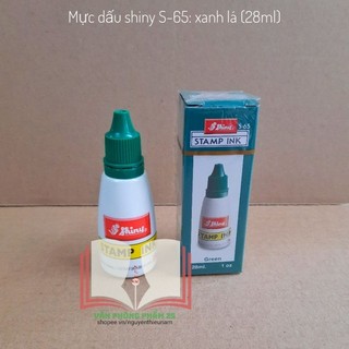 Mực dấu shiny-28ml các màu loại 1 (in giấy)