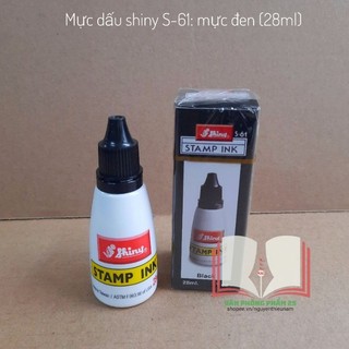 Mực dấu shiny-28ml các màu loại 1 (in giấy)
