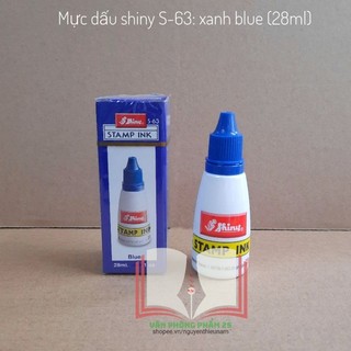 Mực dấu shiny-28ml các màu loại 1 (in giấy)