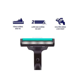 Hộp 2 lưỡi dao cạo râu Gillette Vector