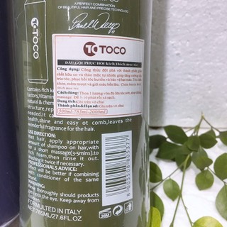 DẦU GỘI KÍCH THÍCH MỌC TÓC TOCO COLLAGEN