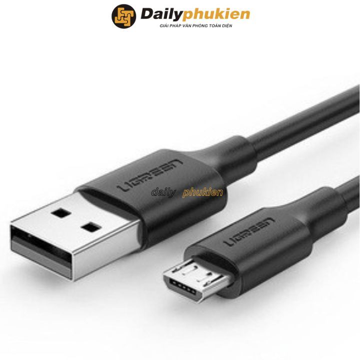 Cáp sạc nhanh Micro USB sang USB 1m UGREEN chính hãng