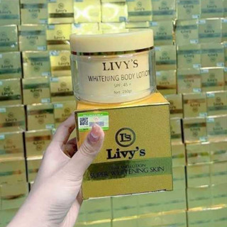 Kem body Livy Vàng cao cấp dưỡng da chống nắng