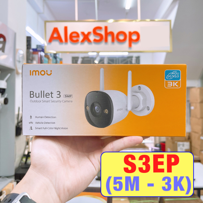 [2026] Camera Wifi Ngoài Trời Imou F32P - F52 - F32FP PRO - S3EP Góc Rộng Cố Định Chịu Thời Tiết - Quan Sát Đêm