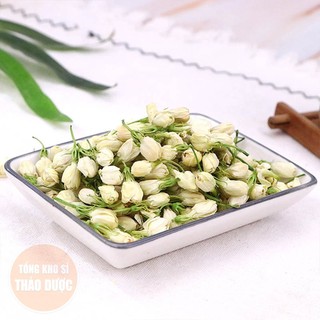 Hoa nhài sấy lạnh 500g, trà hoa lài, nguyên nụ, thơm trắng, dùng pha trà, nấu chè, ướp trà sen