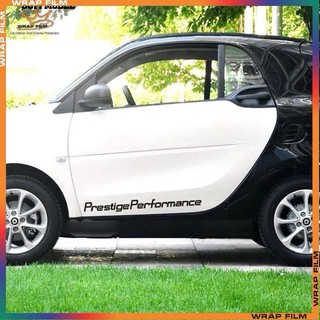 Decal chữ phản quang  PrestigePerformance 3M dán kính, Decal trang trí ô tô cao cấp không thấm nước không phai màu