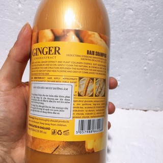 DẦU GỘI ĐẦU GỪNG GINGER VALER