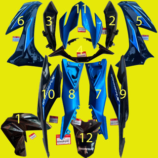 Dàn áo, Bộ nhựa, Vỏ xe Winner X Xanh Đen 2021 Chính hãng Honda (bán lẻ)