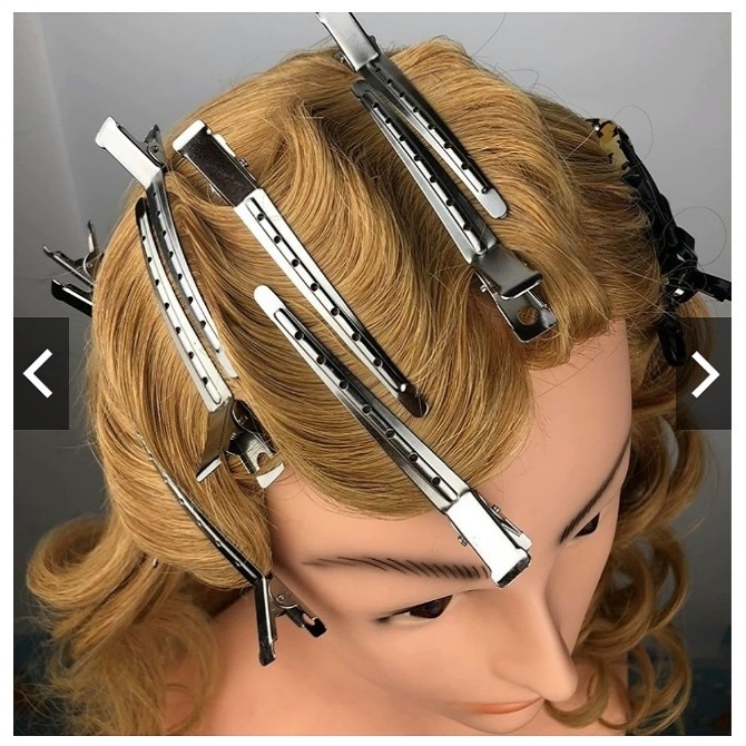KẸP TÓC INOX CHO MAKE UP TRANG ĐIỂM CÔ DÂU, Kẹp ĐÌnh Hình Tạo Kiểu Tóc