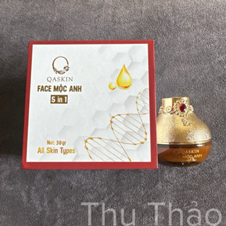 [CHÍNH HÃNG] Kem face Mộc Anh 5in1 30Gr | Dưỡng trắng da nuôi da làm dầy thành mạch da QASKIN