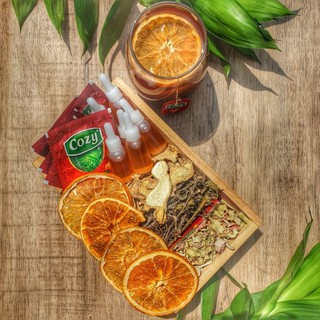 Trà Đào Cam Sả Mật Ong  1 Set