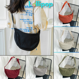 Túi Bánh Bao Bán Nguyệt Mini Đeo Chéo LOLLIPOP BAGS Túi Bao Tử Vải Đeo Vai Nam Nữ Uni Chống Nước Thời Trang Tối Giản