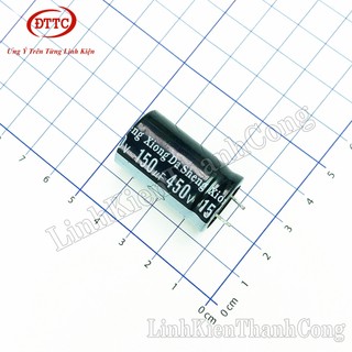 Bộ 5 Chiếc Tụ 150uF 450V 18x35mm (Tháo Máy)