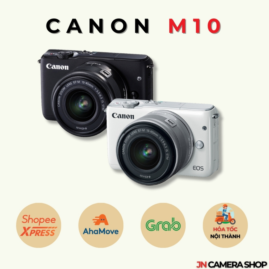 MÁY ẢNH CANON EOS M10 KIT EF-M 15-45mm