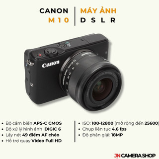 MÁY ẢNH CANON EOS M10 KIT EF-M 15-45mm