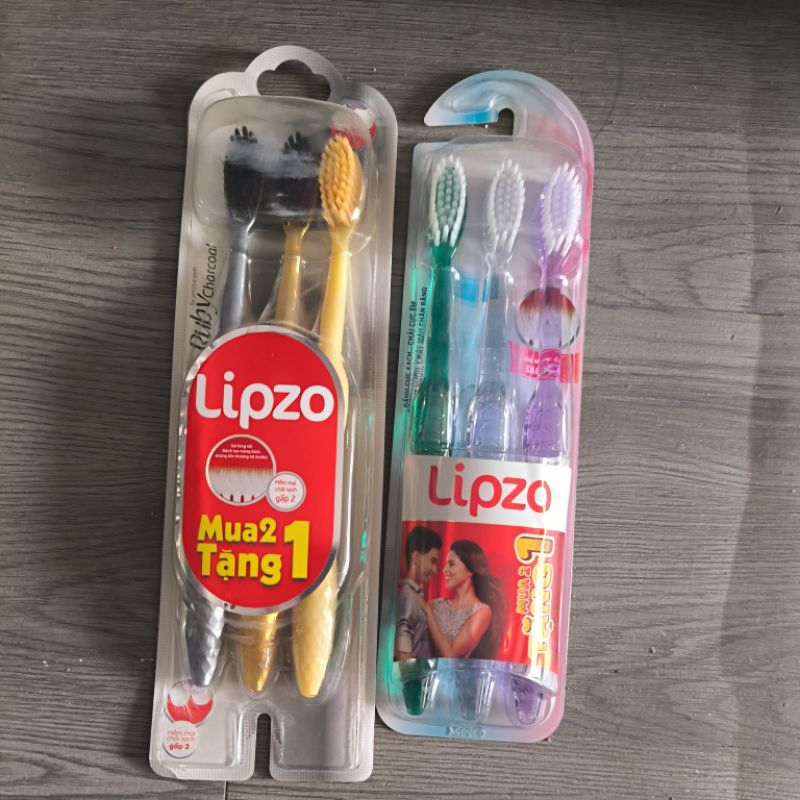 bộ 3 bàn chải lipzo ( mua 2 tặng 1)