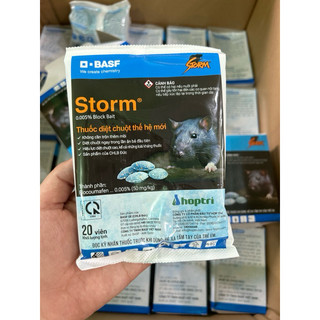 (gói 20 viên) Thuốc diệt chuột Storm - Thuốc chuột Storm