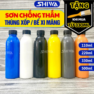 Sơn Chống Thấm Hồ Cá, Chống Thấm Thùng Xốp, Bể Cá Xi Măng - Hàng Loại 1 Cao Cấp An Toàn Cho Cá Shiwa