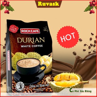 <TÚI 30 GÓI> CÀ PHÊ SỮA SẦU RIÊNG DURIAN