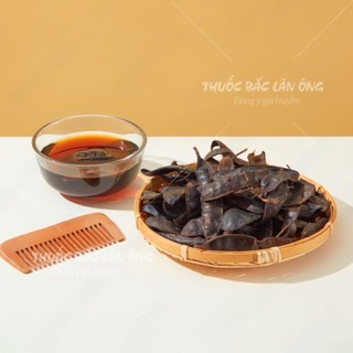 Trái bồ kết khô 100g (Dầu gội dược liệu, dầu gội đầu bồ kết)