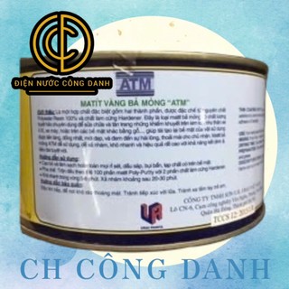 Bả Matit vàng ATM (1kg) NGUYÊN BỘ HỦ VÀ TUÝP