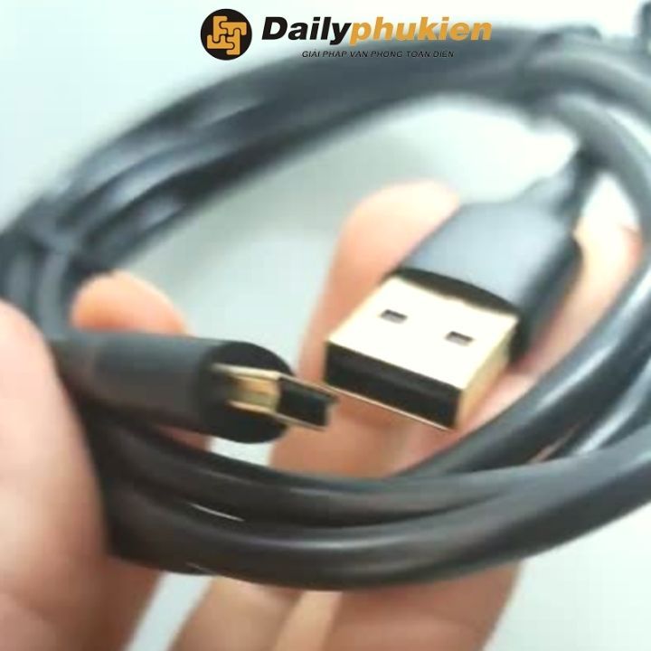 Cáp mini USB sang USB dài 3m đầu mạ vàng chính hãng UGREEN dailyphukien