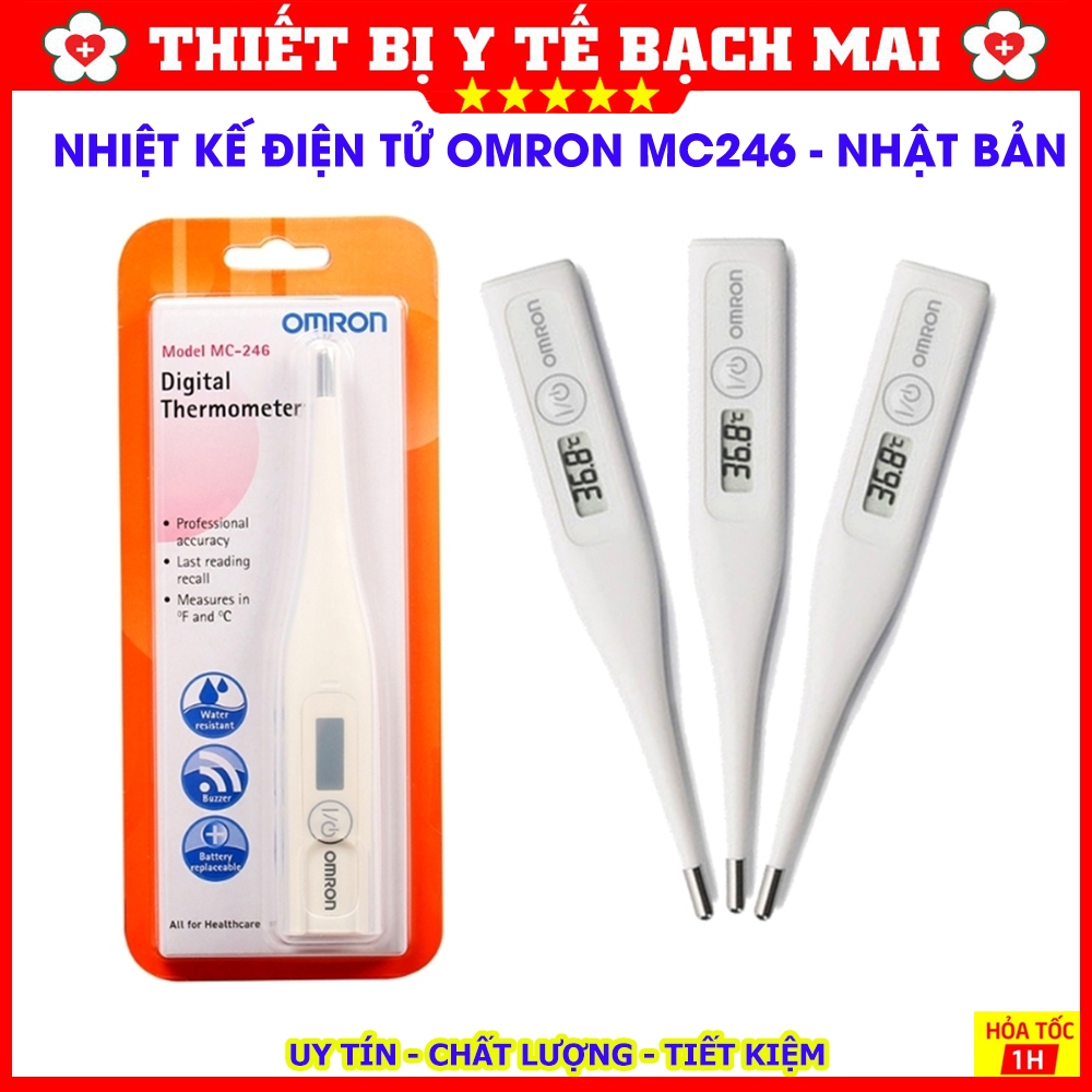 Nhiệt kế điện tử omron MC-246