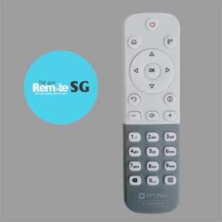 REMOTE ĐIỀU KHIỂN ĐẦU BOX FPT FX6, HÀNG MỚI, MÀU TRẮNG