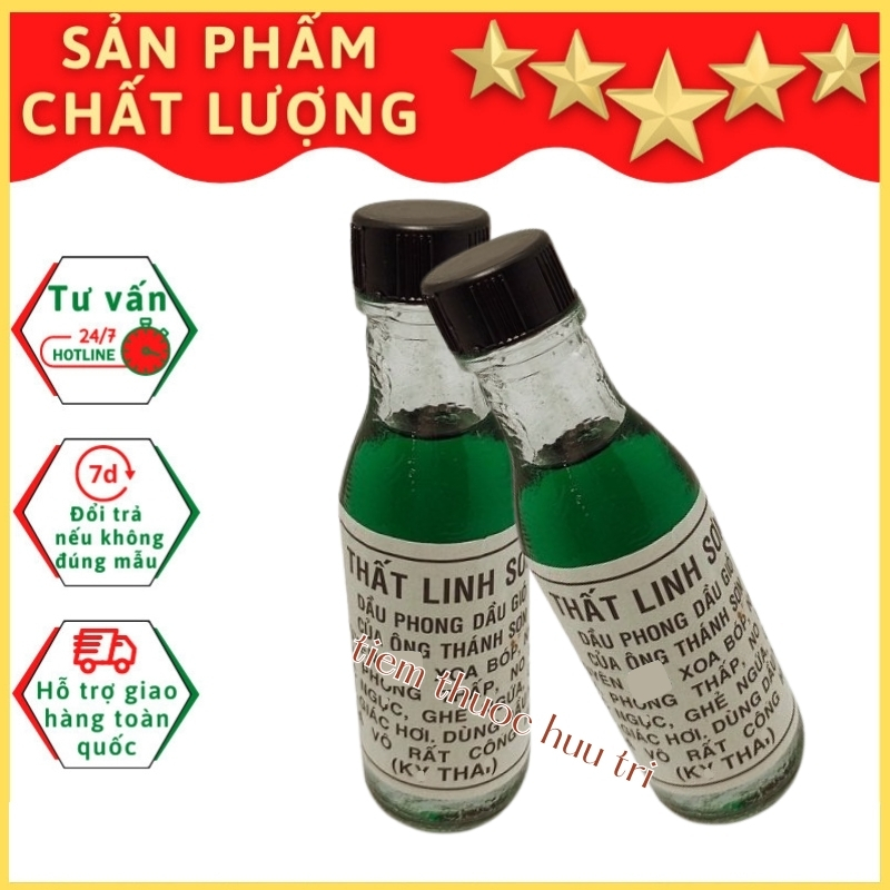 Dầu Phong Thấp Linh Sơn ( Chai Sành ) - Xoa Bóp, Nhức Phong Thấp, Ghẻ Ngứa, Cạo Giác Hơi