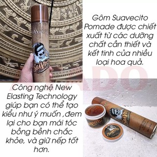 Gôm Xịt Tóc Cứng, Keo Xịt Tóc Tạo Kiểu Suavecito 320ml